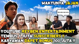 Download lagu YOUTUBE REYBEN ENTERTAINMENT TEMBUS 1 JUTA SUBSCRIBERS !! KARYAWAN DAPET BONUS 100 JUTA !! mp3 Download lagu YOUTUBE REYBEN ENTERTAINMENT TEMBUS 1 JUTA SUBSCRIBERS !! KARYAWAN DAPET BONUS 100 JUTA !! mp3