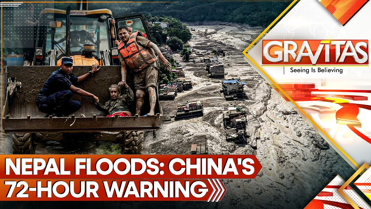 Nepal Flood Horror: China's 72-Hour Warning Leaves Battered Nepal on Edge | Gravitas LIVE