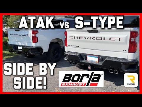 Borla ATAK vs S-Type, What should you buy and how to Install 2019, 2020, 2021, 2022 Sierra Silverado