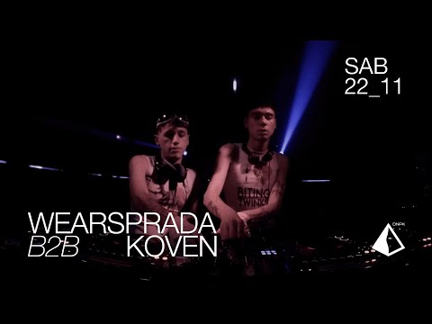 SÁBADO 22 DE NOVIEMBRE. | DUNE PARK CLUB ↘ WEARSPRADA B2B KOVEN