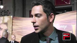 Zach � la premi�re de Tangled