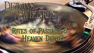 Demons &amp; Wizards - Rites of Passage &amp; Heaven Denies - [Very Rare] Picture Disc Vinyl LP