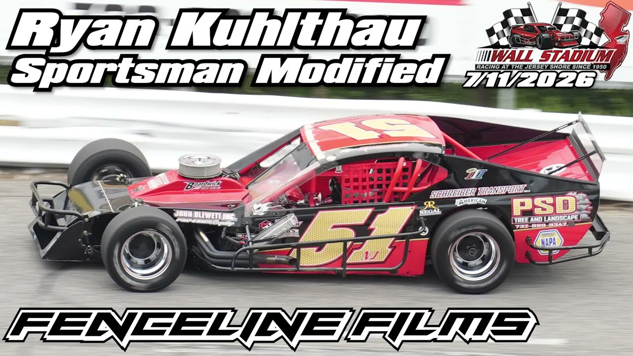 Ryan Kuhlthau Sportsman Modified Wall Stadium