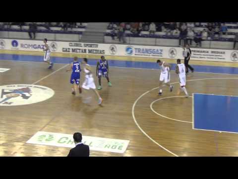 CS Gaz Metan Medias  BCMU Pitesti, sfertul 2