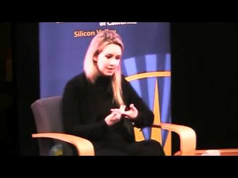 Elizabeth Holmes: look who's talking!