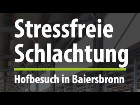 „Schlachtung mit Achtung“ in Baiersbronn