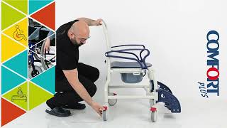 Comfort Plus DM-8088A Banyo ve Tuvalet Sandalyesi (Lacivert)