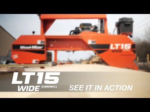LT15WIDE Portable Sawmill in Action | Wood-Mizer