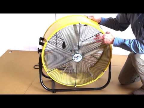 MaxxAir 24 Inch Tilt Fan