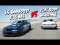 Driver Battle: LS Swapped E36 M3 Vs. Supercharged Fox Body Mustang