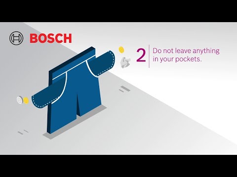 How to install your Bosch washing machine