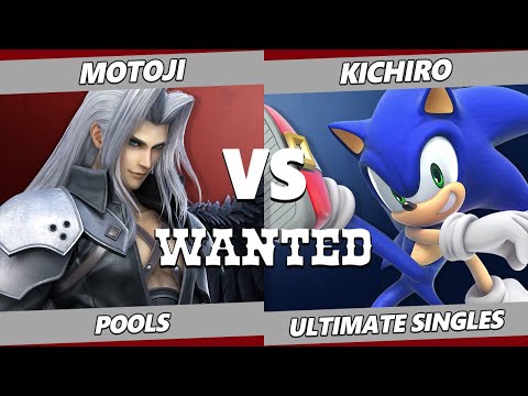 WANTED S5 C2 - Motoji (Snake, Sephiroth) Vs. Kichiro (Sonic) SSBU Ultimate Tournament