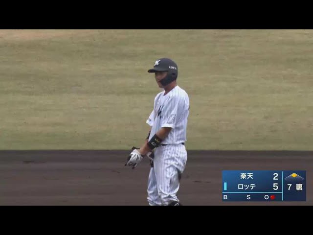 【ファーム】マリーンズ・植田 追加点となるタイムリーヒットを放つ‼ 2021/3/28 M-E(ファーム)