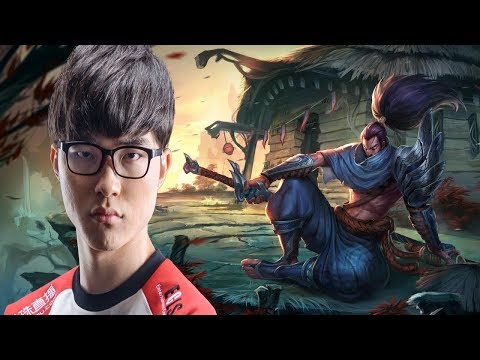 SKT T1 FAKER Yasuo PENTAKİLL (KR SOLOQ REPLAY) patch 8.11