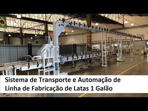 , title : 'Sistema de Transporte Completo e Automação de Linha de Fabricação de Latas 1 Galão'