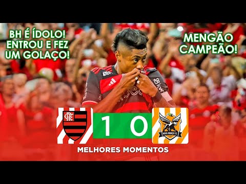 GOLAÇO DE BH COM MENGÃO CAMPEÃO | Flamengo 1 x 0 Nova Iguaçu | Melhores Momentos | 07/04/2024
