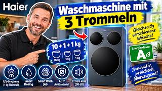 Waschmaschine mit 3 Trommeln 🇩🇪