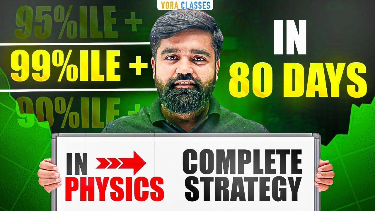 99%ile in Physics in 80 days & Surprise Launch 🚀