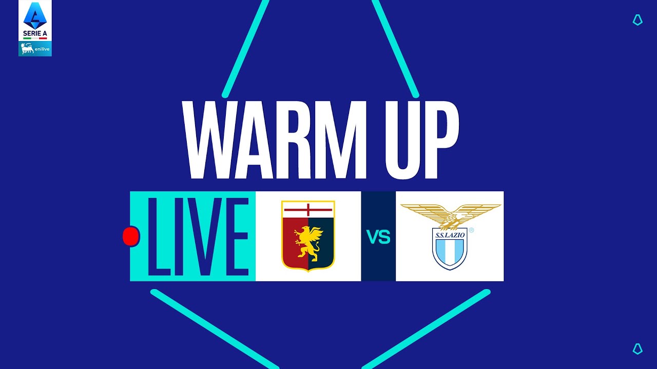 🔴 LIVE | Warm up | GENOA-LAZIO | Serie A Enilive 2025/26