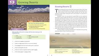 Unit 13 Growing Deserts