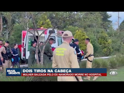 Mulher morre baleada e polícia procura ex-namorado em Quatro Barras