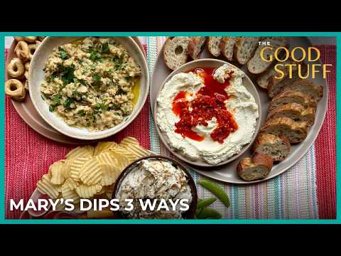 Mary’s Crowd-Winning House Party Dips | The Good Stuff with Mary Berg