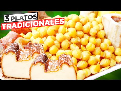 MENÚ TRADICIONAL DE ABUELA 🍲😋 3 RECETAS, RICAS Y BARATAS (MEJILLONES, COCIDO y PASTEL DE QUESO) # 22