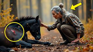 Lonely Retired Woman Rescues an Injured Wild Mustang—What Happens Next Will Change Her Life Forever