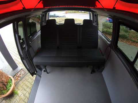 So einfach wird die Schlafbank zur Sitzbank