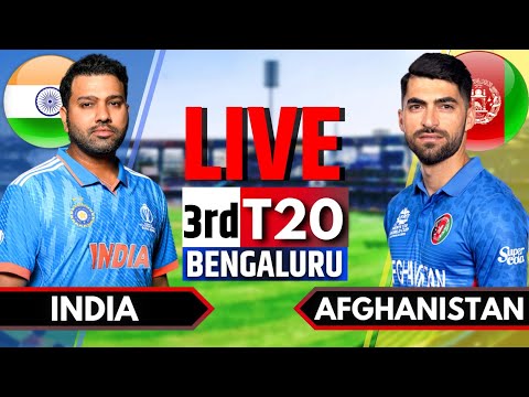 India vs Afghanistan 3rd T20 Live | India vs Afghanistan Match Live | IND vs AFG Live Commentary