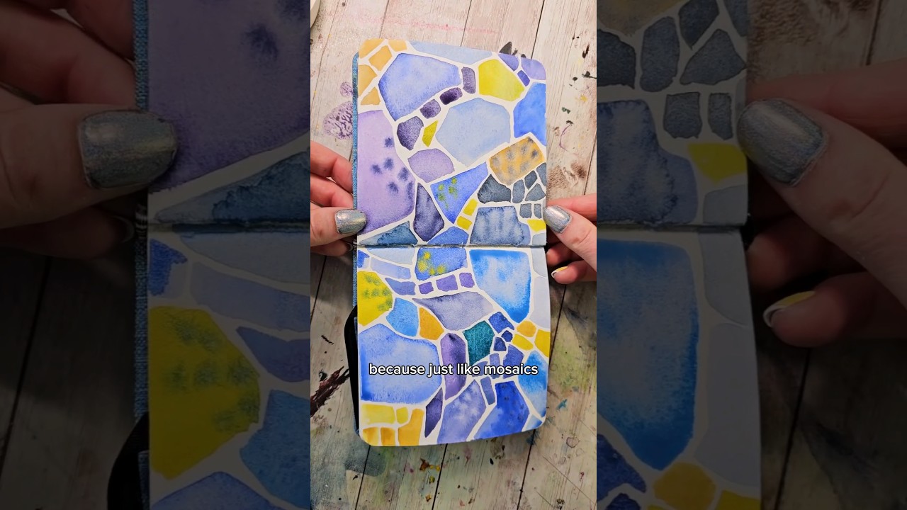 Imperfection is part of the charm! #watercolor #easywatercolor #sketchbook