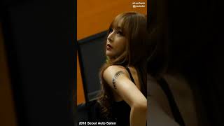 [4K Vertical]2018 Seoul Auto Salon 나노빔 모델  진하진