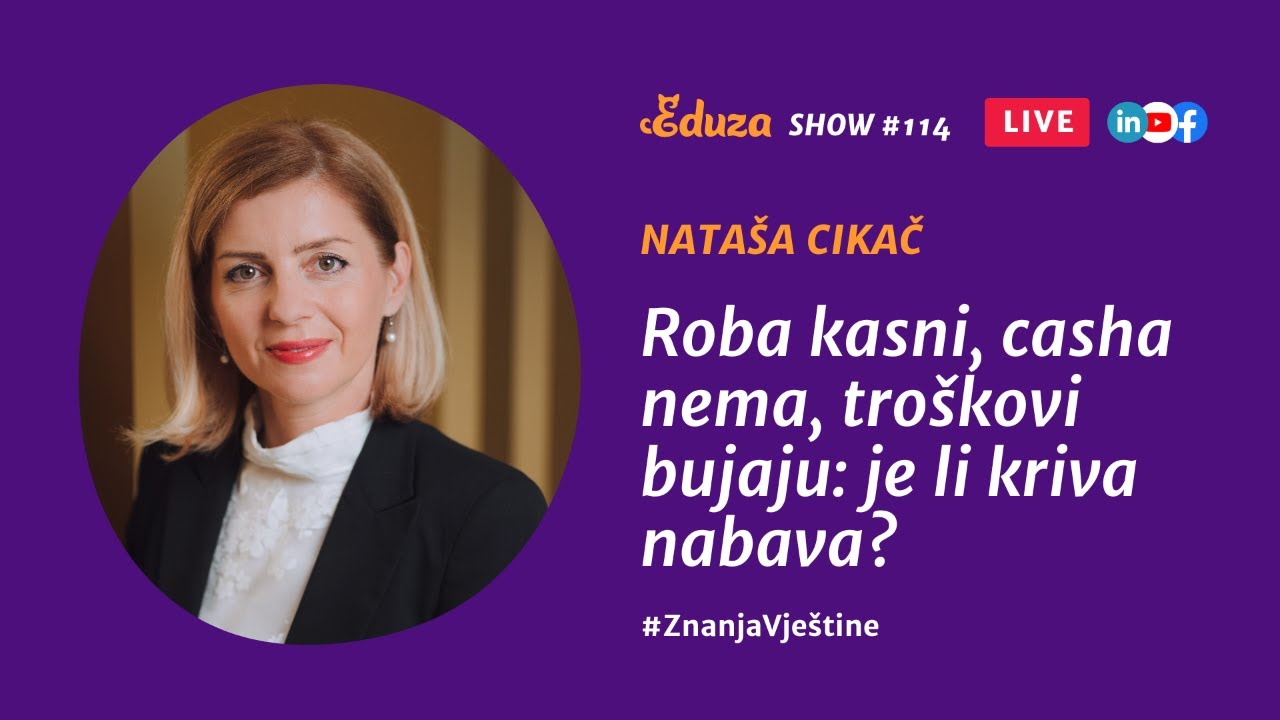 Roba kasni, casha nema, troškovi bujaju: je li kriva nabava? | Nataša Cikač | #114