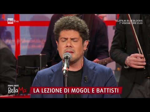 Gianmarco Carroccia canta "I giardini di marzo" - BellaMa' 24/04/2025