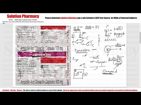 Ampoxin Ampicillin & Cloxacillin 500mg Capsules (Torrent Pharma)
