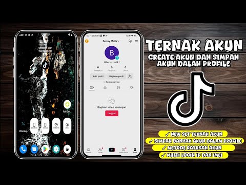 Set TB Ternak Akun Tiktok Multi Profile Simpan Banyak Akun Dalam Profile TB