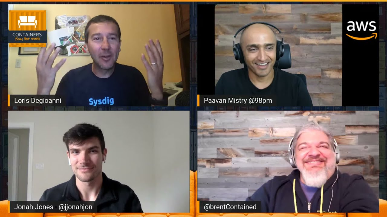 Secure your Containers! @lorisdegio from Sysdig shows us how to use Falco to improve our security!