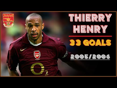 Thierry HENRY ➥ All 33 Goals of 2005/2006 | Arsenal [HD]