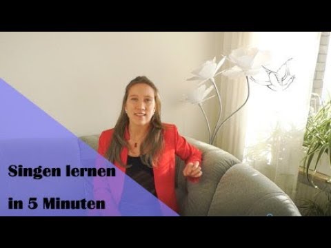 Singen lernen in 5 Minuten