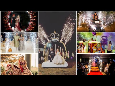 Bride's Entrance Ideas On Barat #colorsoflifewithmusfira
