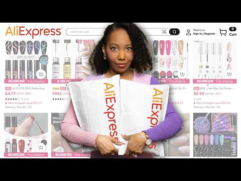 DIY Testing Nail Products from AliExpress
