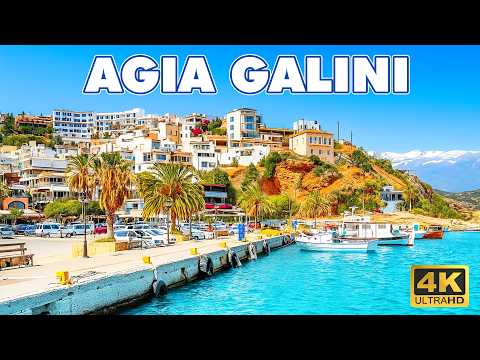 🇬🇷 AGIA GALINI, Crete | Why This Seaside Town Will Surprise You! 😍🌴