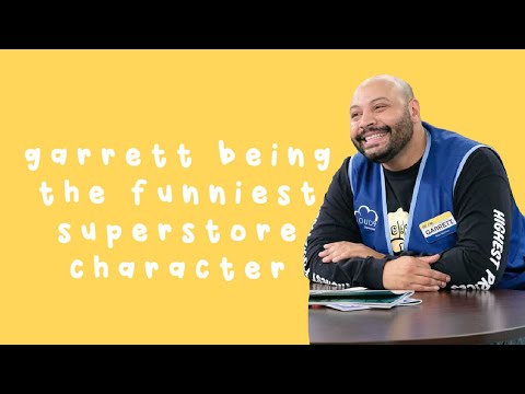 garrett being the funniest character on superstore for 3 minutes 40 seconds straight