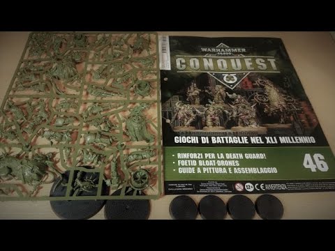 Warhammer Conquest issue 46 : Bloat Drone & Lord Contagion Grangus & co [ENG] whats inside