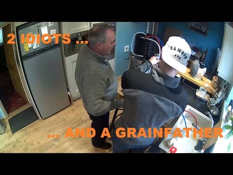Grainfater Unboxing, Assembling and Brew Day with a Guest Appearance