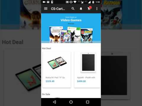 CS-Cart Multivendor Mobikul Mobile App (Android)