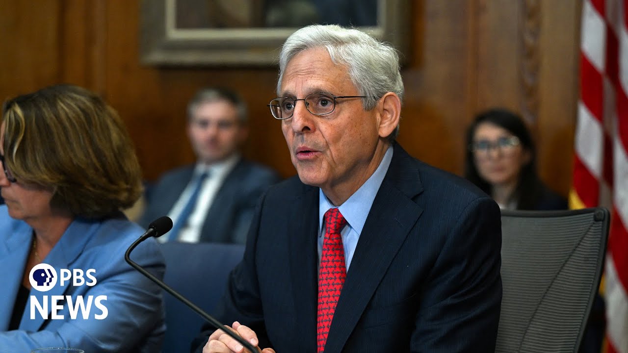 WATCH LIVE: Garland makes announcement