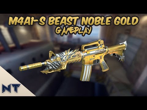 CrossFire: M4A1 S Beast Noble Gold Gameplay | READ DESCRIPTION FIRST!!!