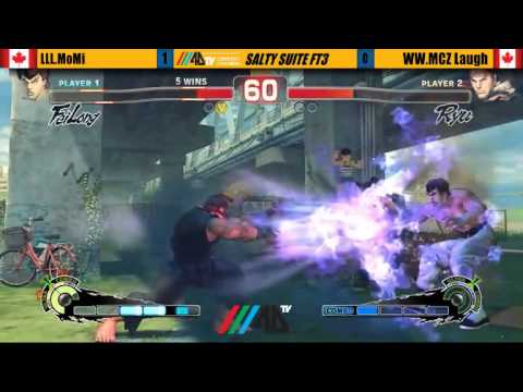 LLL.MoMi (FE) vs. WW.MCZ Laugh (RY) FT3 - Canada Cup Gaming 2012 AFTER-HOURS SALTY SUITE