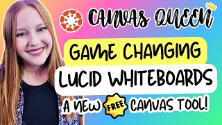 A FREE Canvas LMS Integration: Lucid Whiteboards